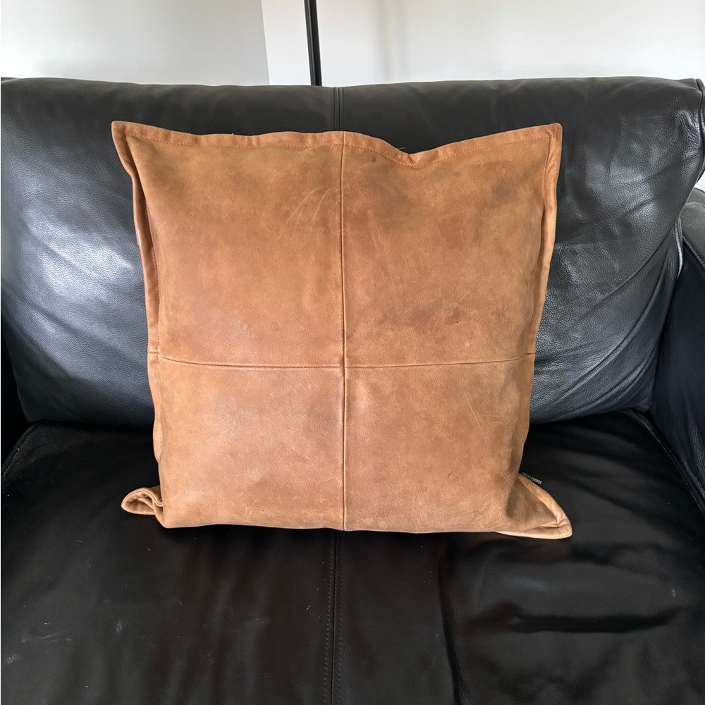 Leather Lovers (Set of 2) 18” x 18” Pillow Covers - Picture 3 of 10